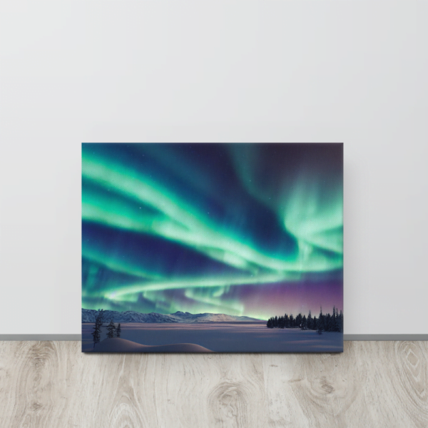 Picture of Aurora Borealis Canvas print 16x20 size